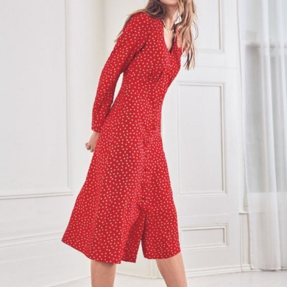 Boden Dresses & Skirts - FINAL OFFER Boden Polka Dot Elsie Midi Dress
